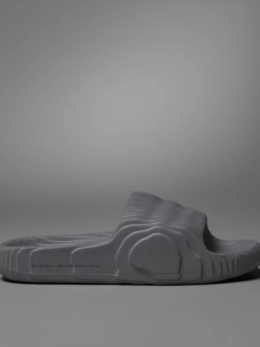 Men's Slide Sandals in Charcoal Gray